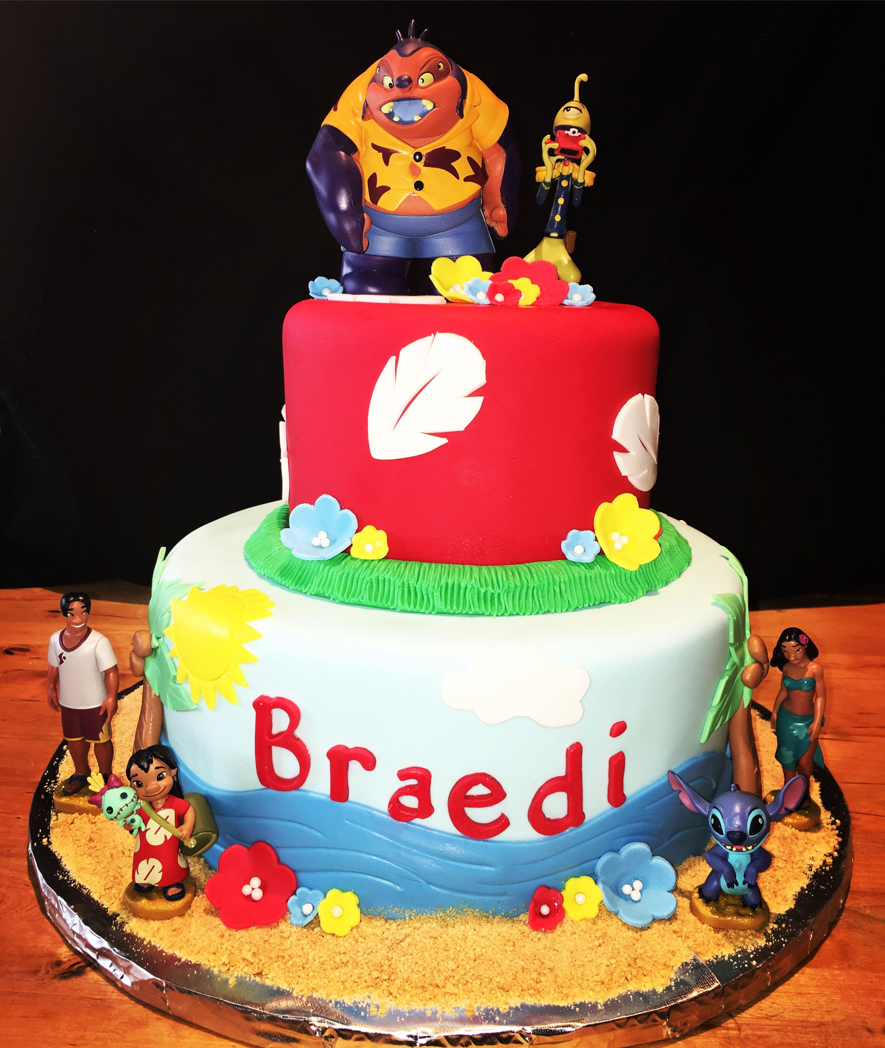 27+ Wonderful Picture Of Lilo And Stitch Birthday Cake - Birijus.com