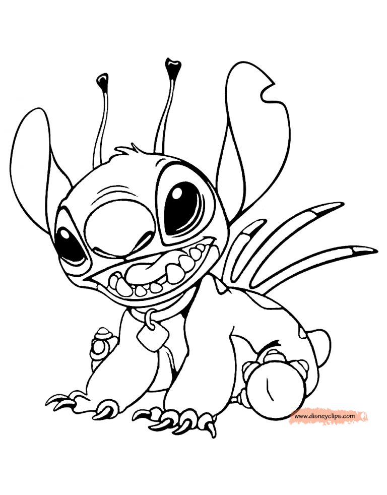 Lilo And Stitch Coloring Pages Lilo And Stitch Coloring Pages ...