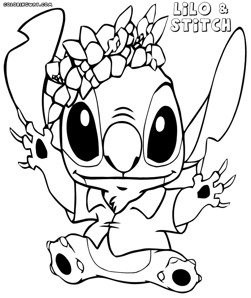 21+ Marvelous Photo of Lilo And Stitch Coloring Pages - birijus.com