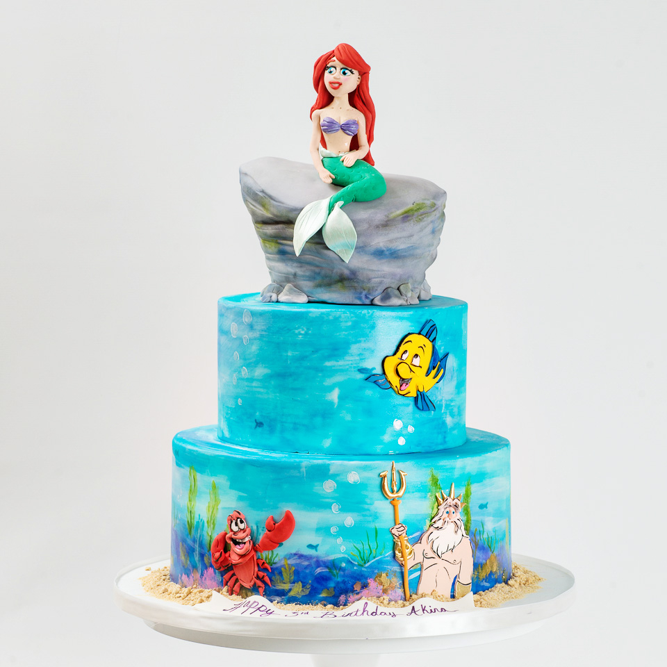 30+ Inspired Image of Little Mermaid Birthday Cakes - birijus.com