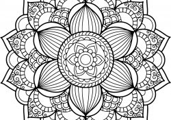 Mandala Coloring Pages Floral Mandalas Coloring Pages Free Coloring Pages