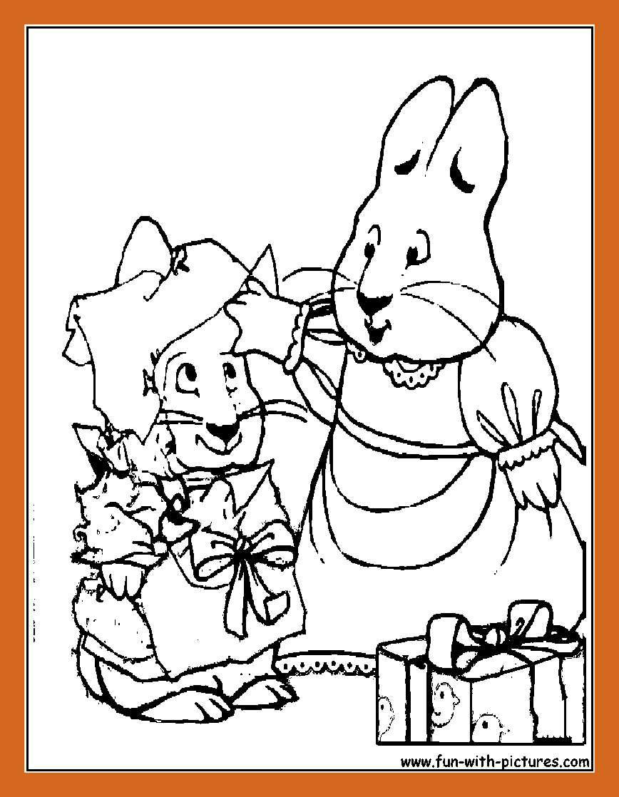 Max And Ruby Coloring Pages Max And Ru Coloring Pages To Print Cosmo ...
