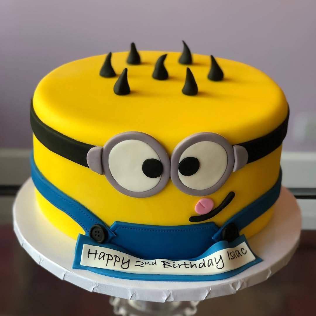 32+ Beautiful Photo Of Minion Birthday Cakes - Birijus.com