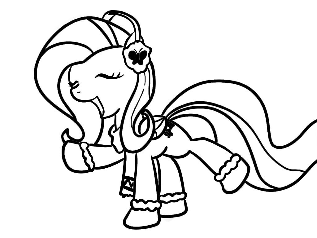 Mlp Coloring Pages Free Printable My Little Pony Coloring Pages For ...