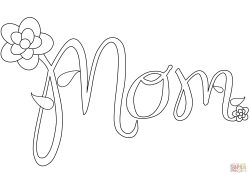 Mom Coloring Pages Mom Coloring Page Free Printable Coloring Pages