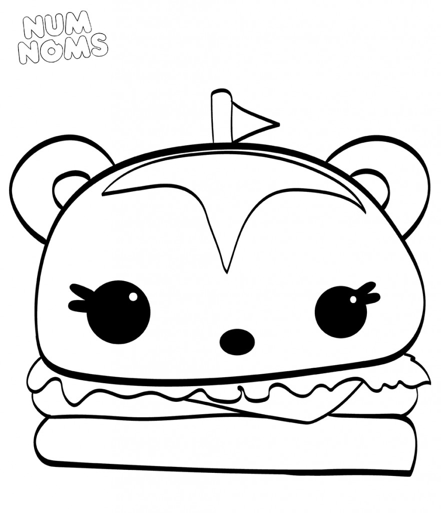 Num Nom Coloring Pages Hammy Coloring Pages Inspirational Num Nom