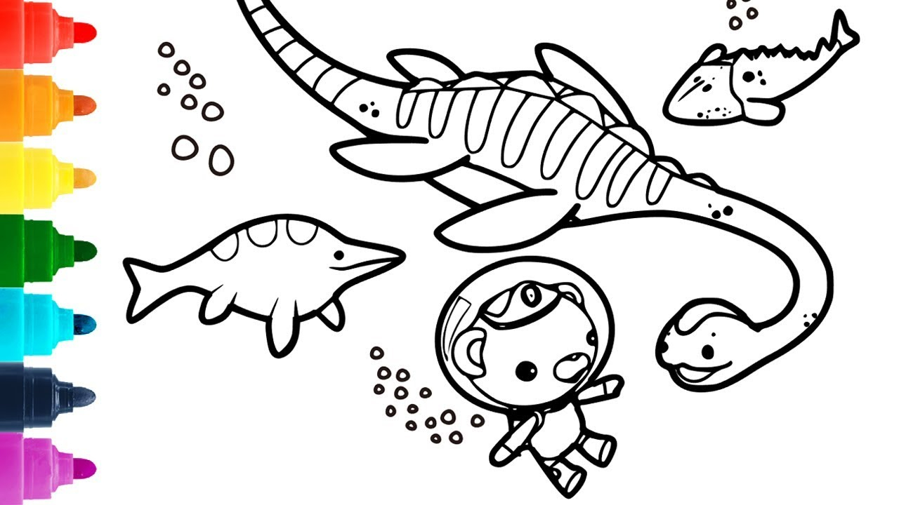 Octonauts Coloring Pages Octonauts Coloring Book Captain Barnacles And