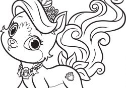 Palace Pets Coloring Pages Coloring Pages Palace Pets Coloring Pages To Print Princess
