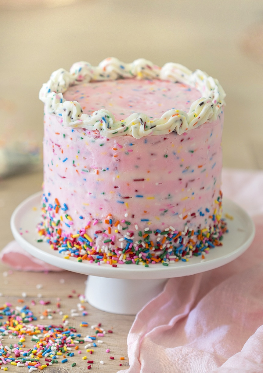 Pink Birthday Cake Pink Birthday Cake Preppy Kitchen
