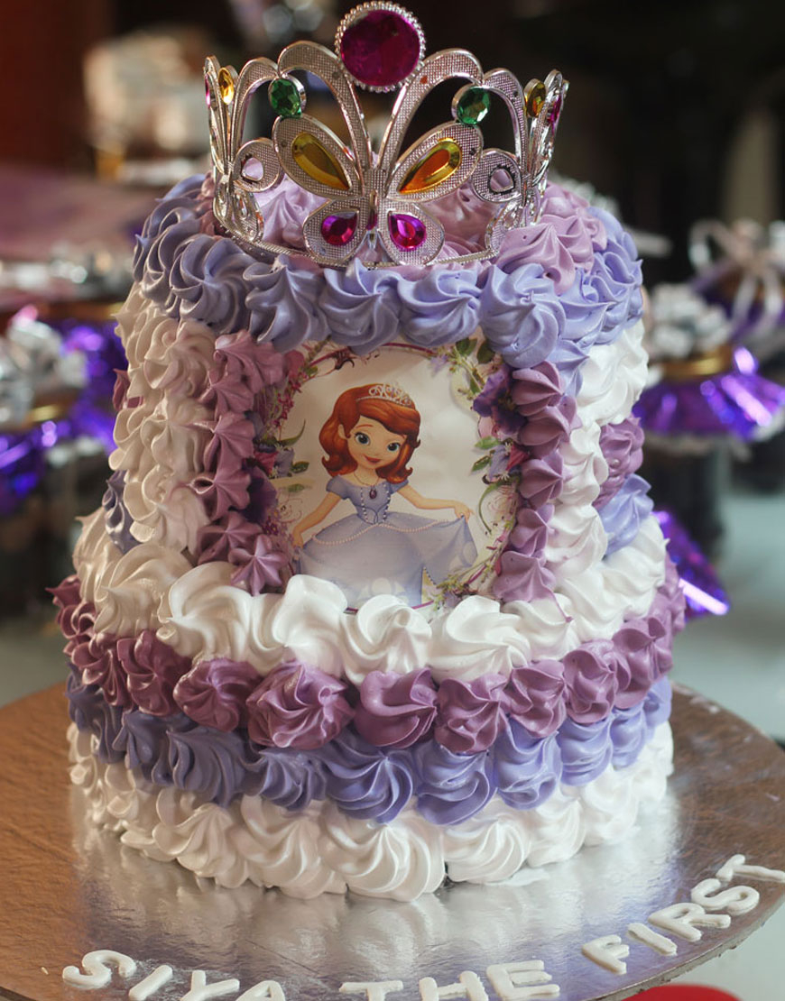 21+ Wonderful Picture Of Princess Sofia Birthday Cake - Birijus.com