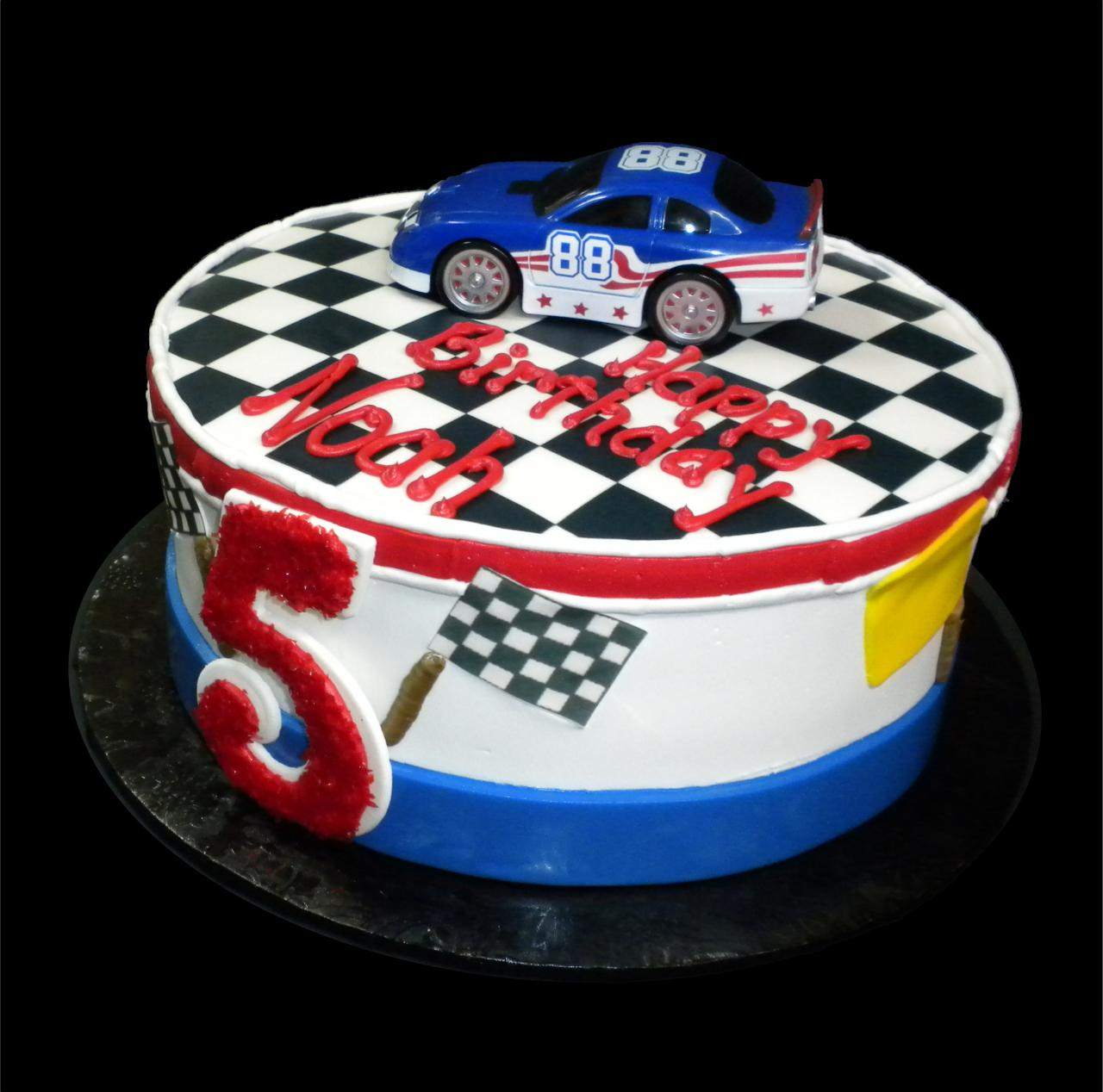 30+ Marvelous Photo of Race Car Birthday Cake - birijus.com