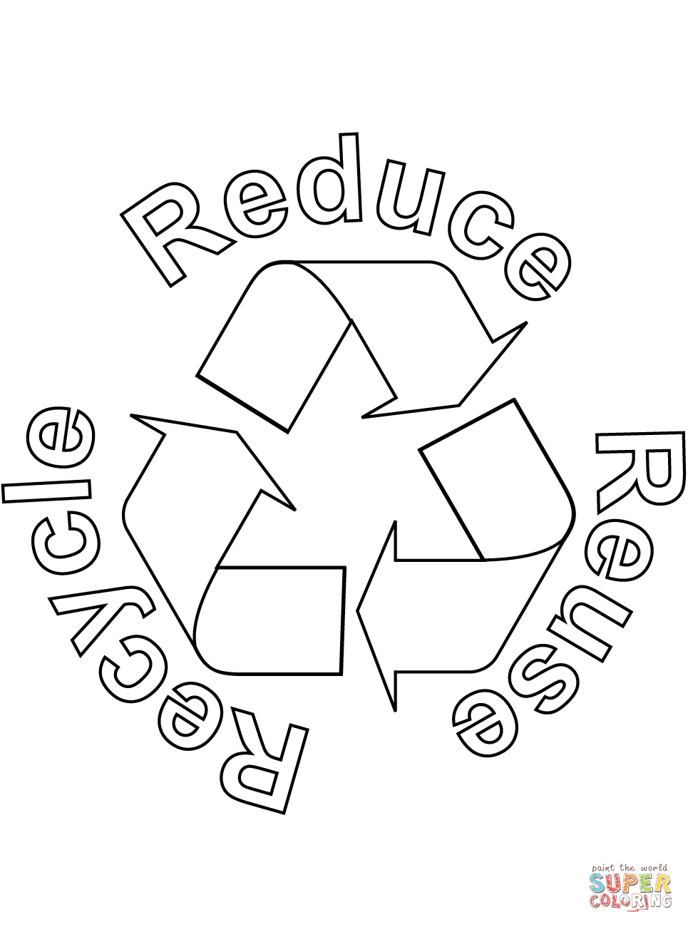 Beautiful Photo Of Recycling Coloring Pages - Birijus.com