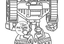 Rescue Bot Coloring Pages Boulder Bot Coloring Pages For Kids Printable Free Rescue Bots