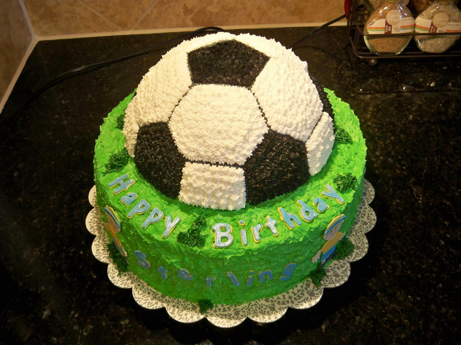 Excellent Image Of Soccer Birthday Cakes Birijus Com