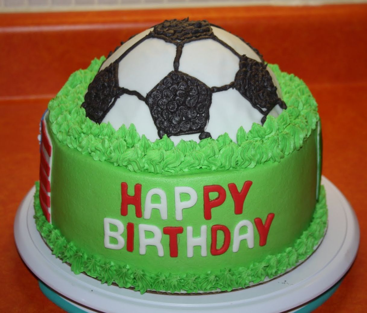 Excellent Image Of Soccer Birthday Cakes Birijus Com