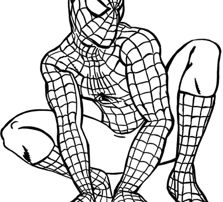 Spider Man Homecoming Coloring Pages Spiderman Coloring Pages Spider ...