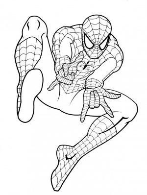 Spider Man Homecoming Coloring Pages Spiderman Homecoming Coloring ...