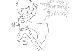 Superhero Printable Coloring Pages Free Printable Superhero Coloring Sheets For Kids Crazy Little