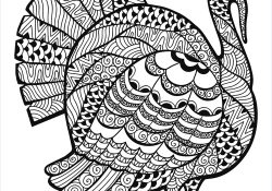 Thanksgiving Turkey Coloring Pages Turkey Zentangle Coloring Sheet Thanksgiving Adult Coloring Pages