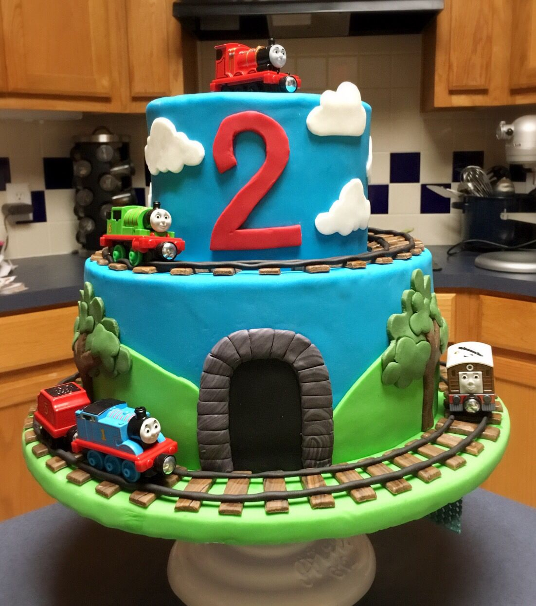 32+ Elegant Photo of Thomas The Train Birthday Cake - birijus.com