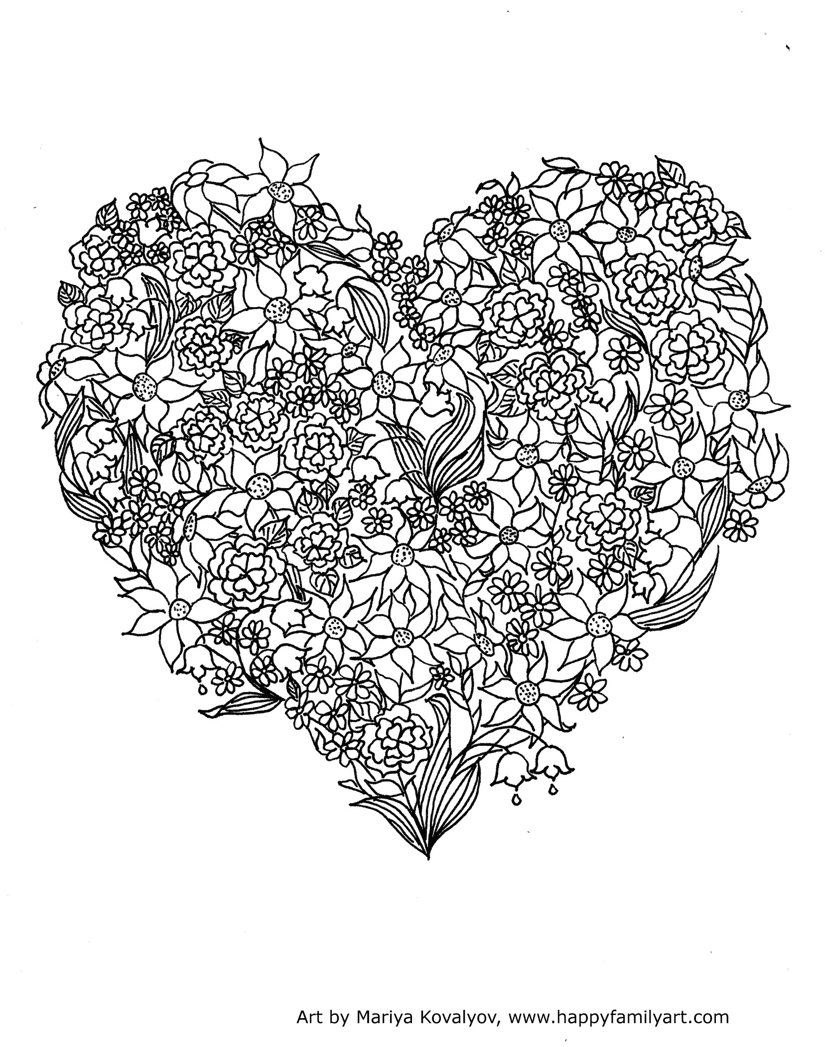 21+ Amazing Picture of Valentines Day Coloring Pages - birijus.com