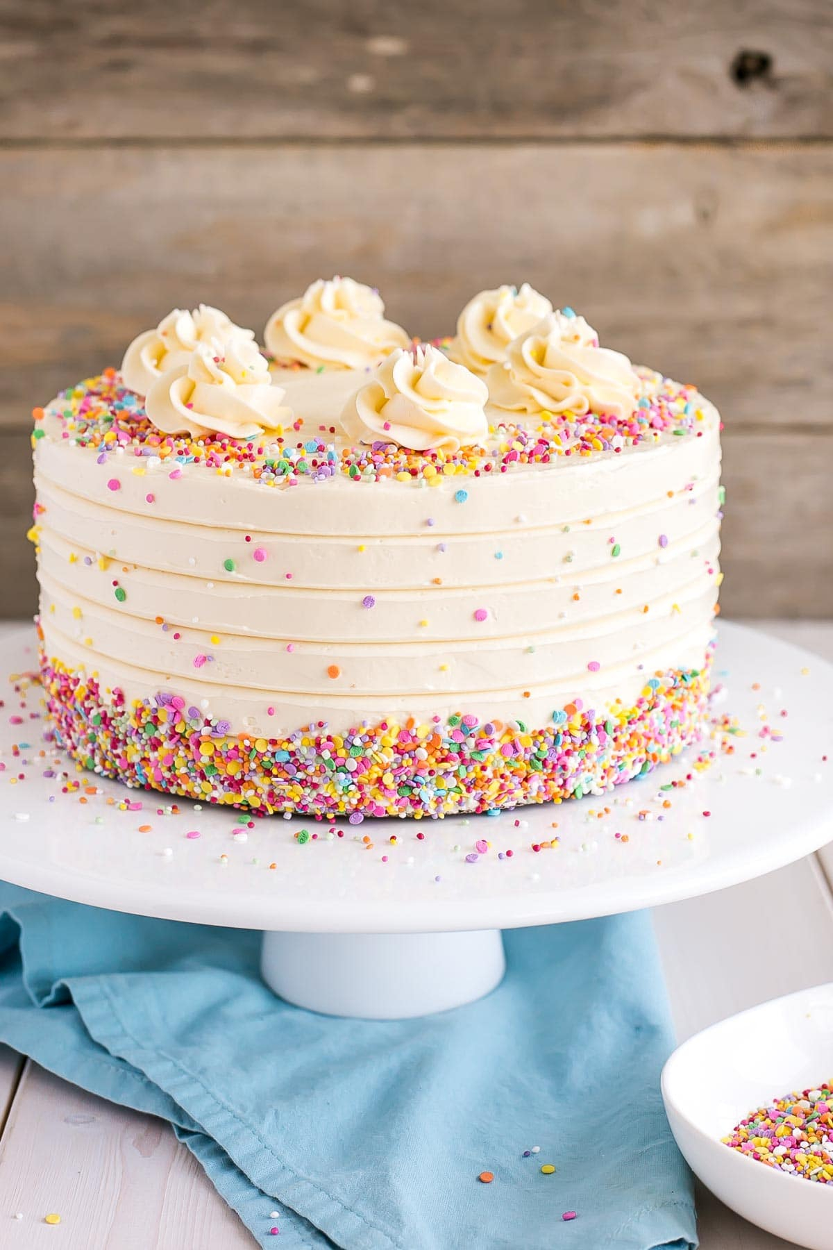 Vanilla Birthday Cake Recipe Vanilla Cake With Vanilla Buttercream Liv For Cake
