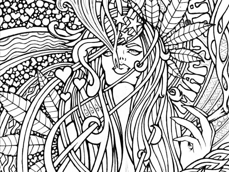 Weed Coloring Pages Funny Weed Coloring Pages Colouring - birijus.com